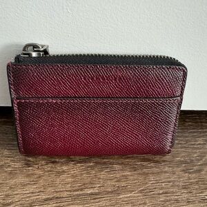 Coach Half Zip Wallet
